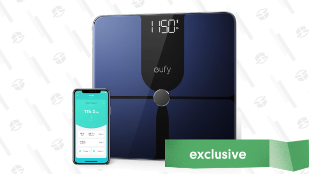 Eufy Smart Scale P1 | $31 | Amazon | Promo code KINJA9147. Works on either white or black.